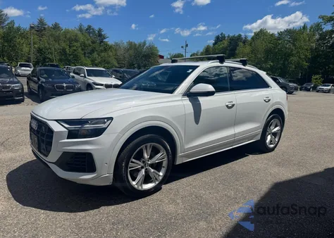 2019 Audi Q8 Premium Plus from USA, damaged, VIN WA1BVAF15KD028897